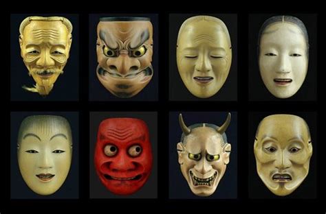 Noh Theatre Theatre Masks Japan Tattoo Design Japanese Tattoo