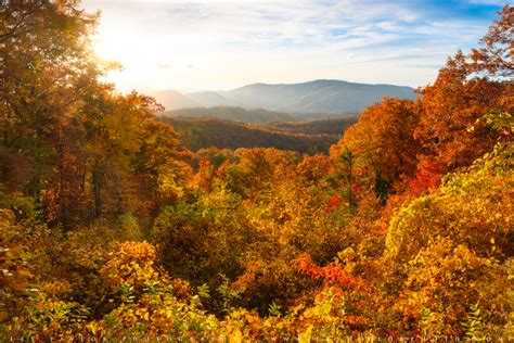 Travelogue Great Smoky Mountains National Park In Autumn Les Taylor