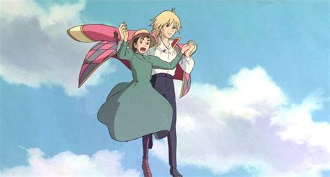 What strikes me about howl's moving castle is just how colorful it is. Howl's Moving Castle (2004) - Animation Screencaps | Howls ...