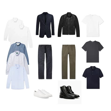 How To Create A Capsule Wardrobe For Men The Essential Man Men S