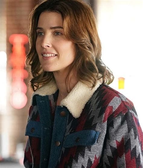 She is best known for her starring role as robin scherbatsky in the cbs sitcom how i met your mother. Cobie Smulders Stumptown Denim Jacket Sherpa Collar