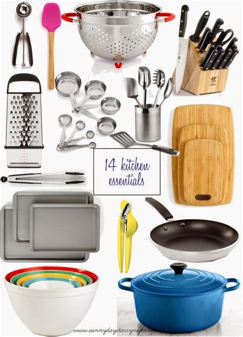 14 Kitchen Essentials Everyone Should Own Sunny Days And Starry Nights