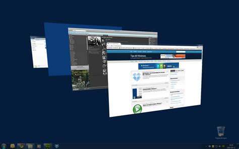 Windows Aero Flip Och Flip 3d I Windows 7