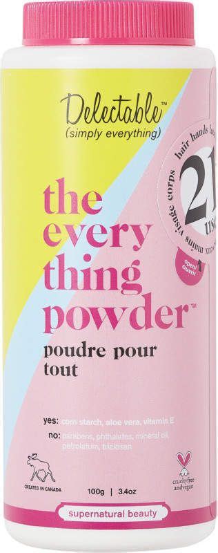 Delectable The Everything Powder Saggy Skin Skin Skin Tightening
