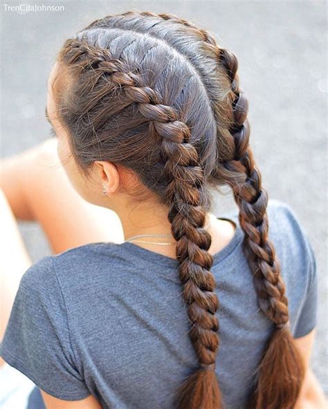 𝗝𝗲𝘀𝘀 Braids And Hair Tutorials On Instagram Tight Pigtail Braids For