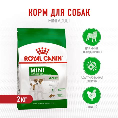 Royal Canin Mini Adult сухой корм для взрослых собак мелких пород 2