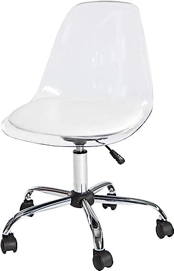 DuNord Design Chaise de bureau, chaise de bureau en cuir retro design