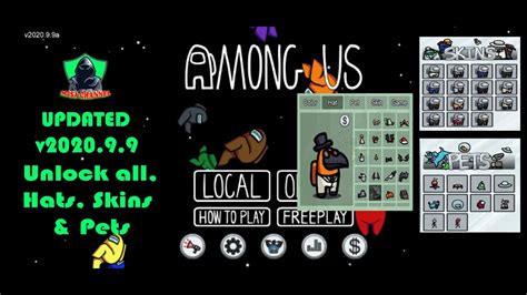 How to use among us hack? Among Us | Unlocked all Hats, Skins and Pets | Updated ...