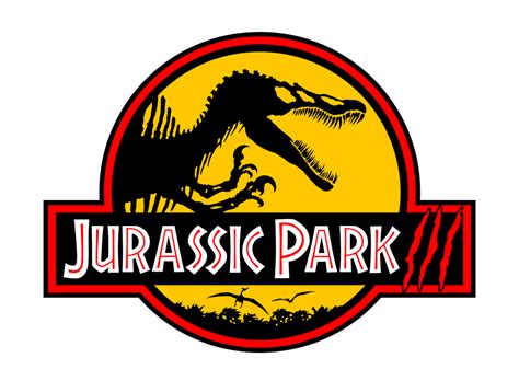 Jurassic Park 3 Logo Traditional Yellow Version By Thecreeper24 On