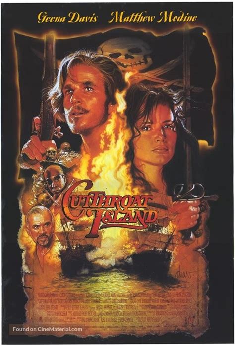 Cutthroat Island 1995 Movie Poster