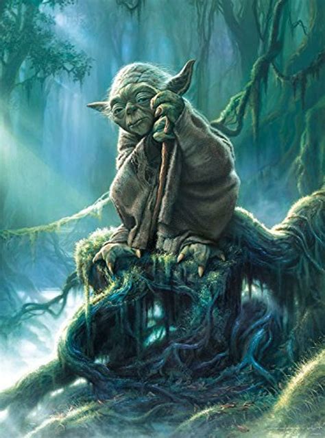 Buffalo Games Star Wars Fine Art Collection Yoda 1000 Piece