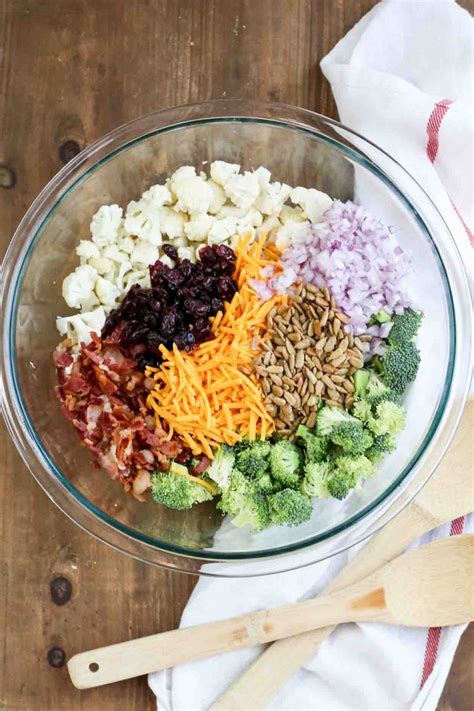Maybe you would like to learn more about one of these? Cauliflower Broccoli Salad Recipe (VIDEO) - Valentina's Corner