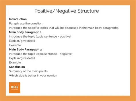 How To Write A Positive Or Negative Essay Ielts Writing Ielts