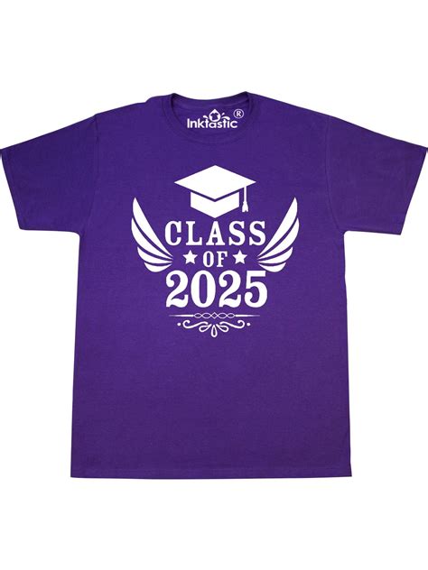 Inktastic Inktastic Class Of 2025 With Graduation Cap And Wings Adult