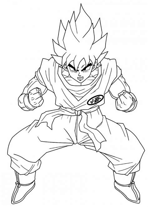 Desenhos De Dragon Ball Z Para Pintar E Colorir Como Fazer Em Casa