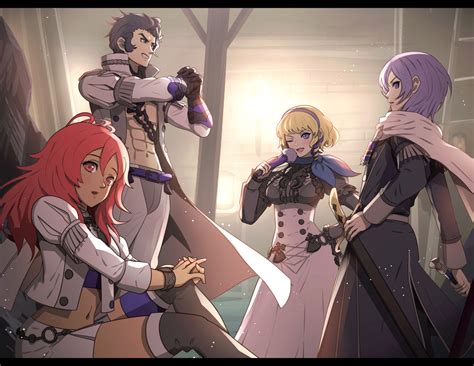 Constance Von Nuvelle Hapi Yuri Leclerc And Balthus Von Albrecht Fire Emblem And 1 More