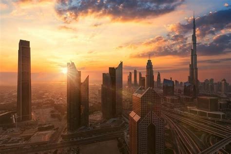 A Lovely Sunrise In Dubai Experience At Different Locations