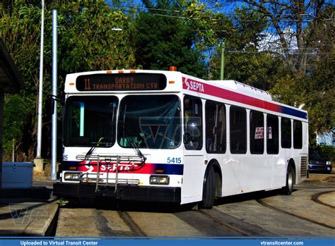 SEPTA Bus - SEPTA 5415 on route 11 - VTC Multimedia