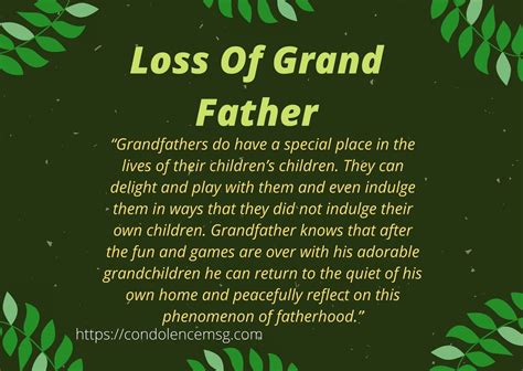 100 Messages Of Condolences For Loss Of A Grandfather Apk4f