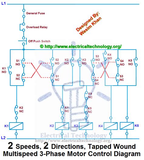 Two Speed Motor Wiring Diagram Easy Wiring