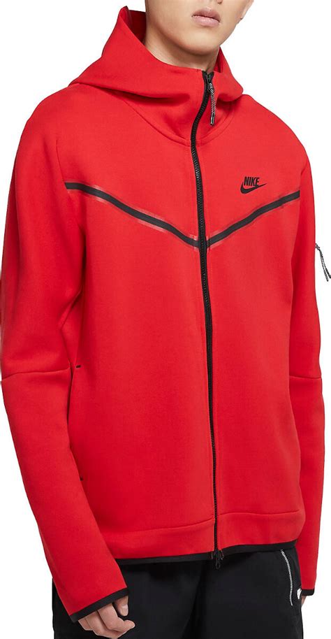 Buy Nike Tech Fleece Windrunner Full Zip Hoodie Cu4489 University Red