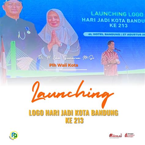 Organisasi Kegiatan Launching Logo Hari Jadi Kota Bandung Ke