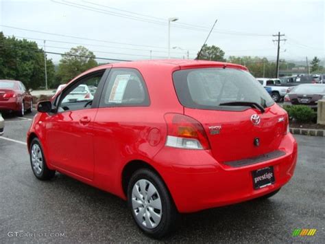 2010 Absolutely Red Toyota Yaris 3 Door Liftback 37225233 Photo 4