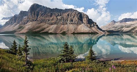 Bow Lake Canada Alberta 4k Ultra Hd Wallpaper Beautiful