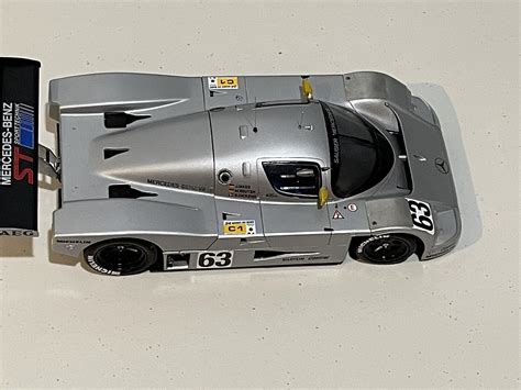 1989 Sauber Mercedes C9 Plastic Model Car Vehicle Kit 124 Scale