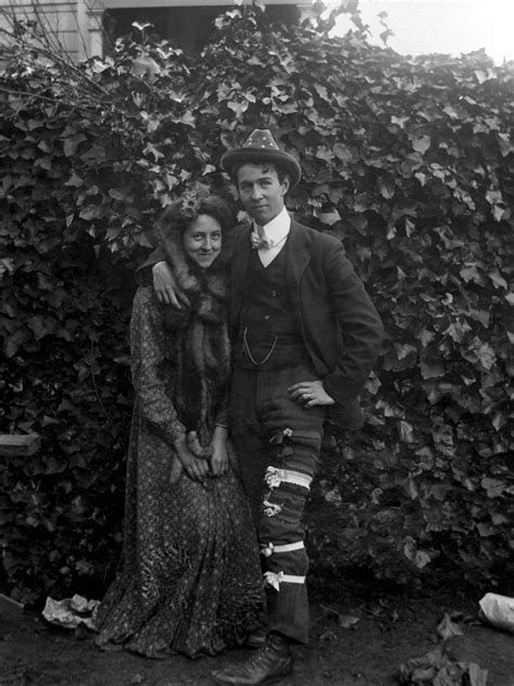 1900s Archive Black White Bow Tie Couple Fur Hat Photograph By Mark Goebel Fine Art America