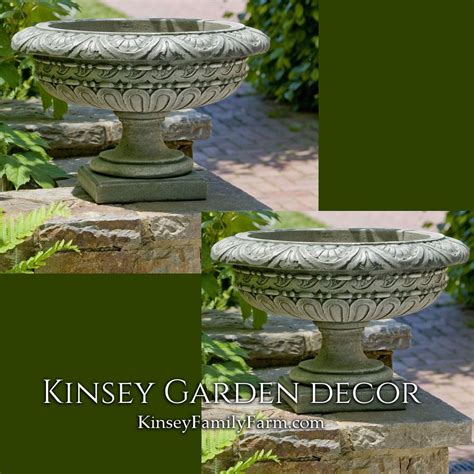 Kinsey Garden Decor Longwood Gardens Rosette Urn Planters Outdoor Cast