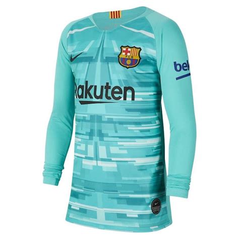 Nike Barcelona Kids Ls Goalkeeper Home Shirt 201920 Ao1932 319
