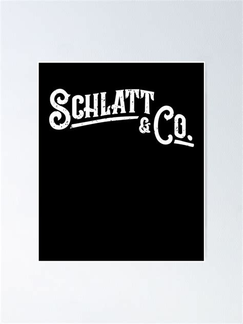 Jschlatt Merch Jschlatt Logo Von Schlatt And Co Poster Von