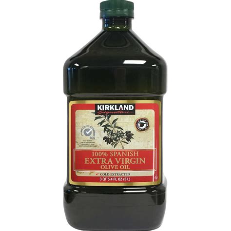 Kirkland Signature 100 Spanish Extra Virgin Olive Oil 3 Liter