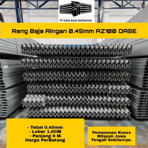 Jual Reng Baja Ringan Oase 045mm Az100 Sni 83992017 Indonesia