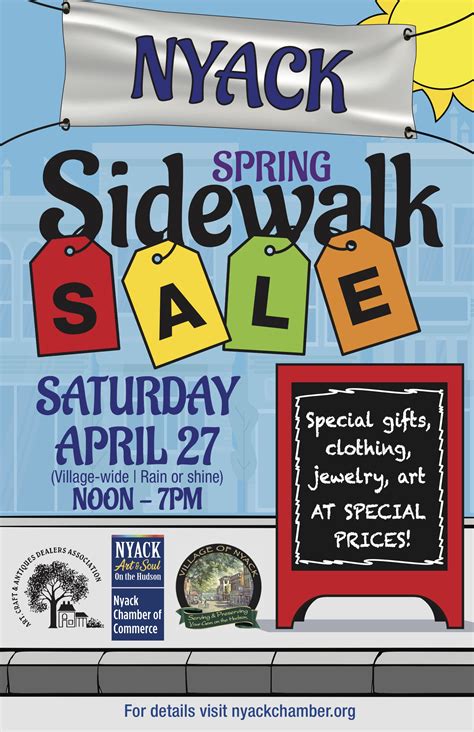 Spring Sidewalk Sale – April – Nyack Chamber of Commerce