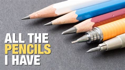 3 Types Of Pencil General High Quality