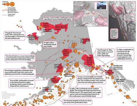 Alaska Earthquake Map