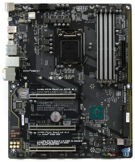 Gigabyte Z170x Ud3 Ultra Motherboard Review