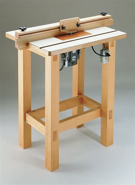 Router Table Woodworking Project Woodsmith Plans