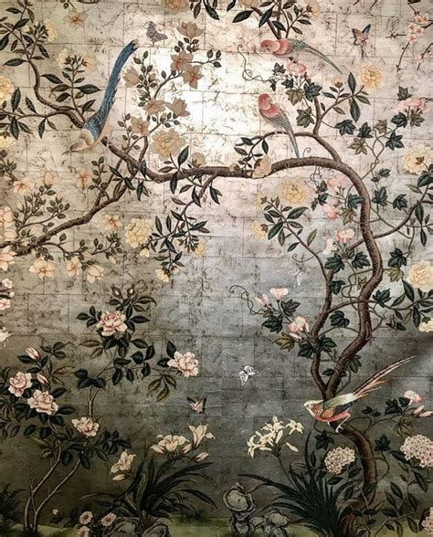 Gracie Chinoiserie Wallpaper Duvar Kağıdı Chinoiserie