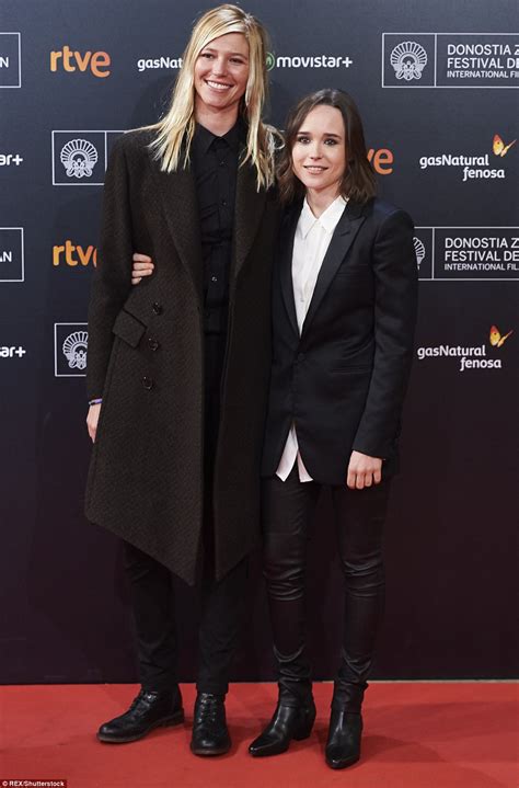 Ellen Page Wife Emma : Ellen Page and Wife Emma Portner Kiss on the Red