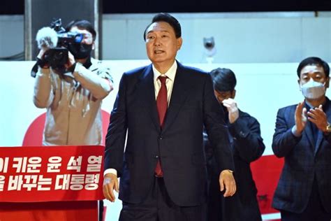 Corée Du Sud Le Conservateur Yoon Seok Youl élu Président