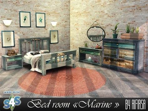 Bedroom Marine By Aifirsa The Sims 4 Download