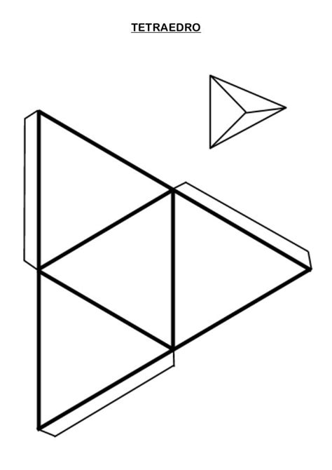 Plantillas Cuerpos Geométricos Formas Geométricas 3d Geometria