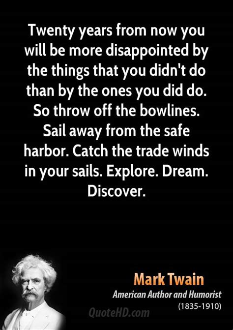 Sail Mark Twain Quotes Quotesgram