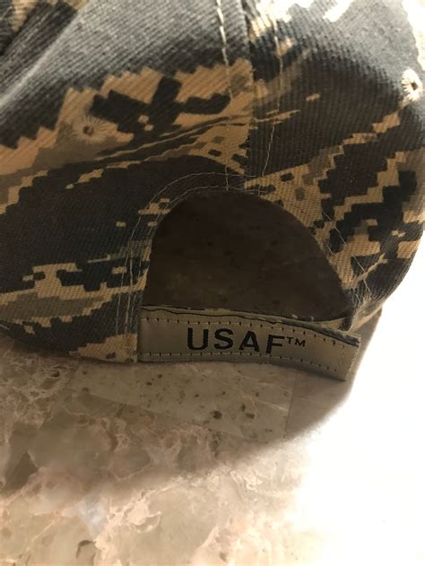 Usaf Digital Camo Black Air Force Cap Etsy