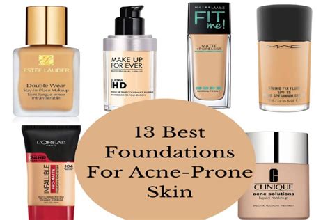 Best Foundations For Acne Prone Skin About Uses Types And More