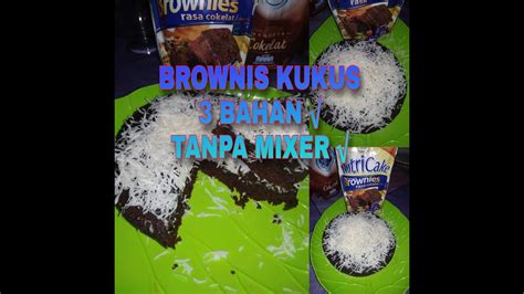 Percetakan murah jakarta, tersedia price list dan template desain online di web kami. CARA MEMBUAT BROWNIES 3 BAHAN _ BROWNIES NUTRICAKE - YouTube