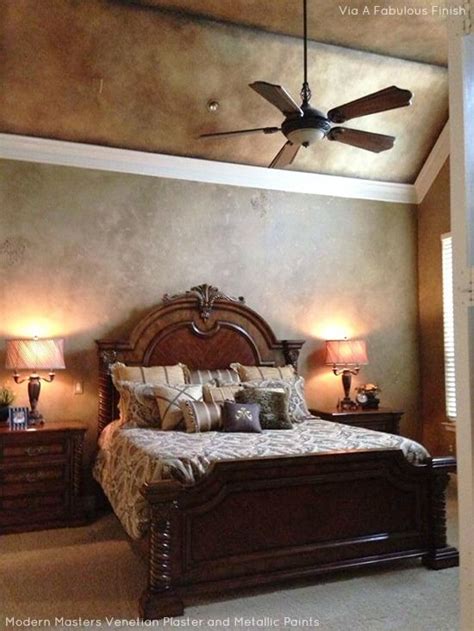 The formal living room does not need frequent clean up as it is a low traffic area which is great for this type of paint finish. Beautiful wall and ceiling finish in a master bedroom with ...
